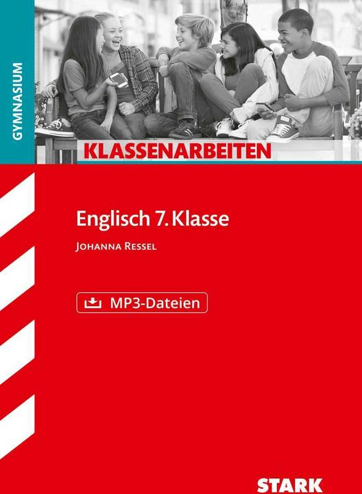 Actual product image Klassenarbeiten Gymnasium - Englisch 7. Klasse (English, German, Johanna Ressel, 2021)