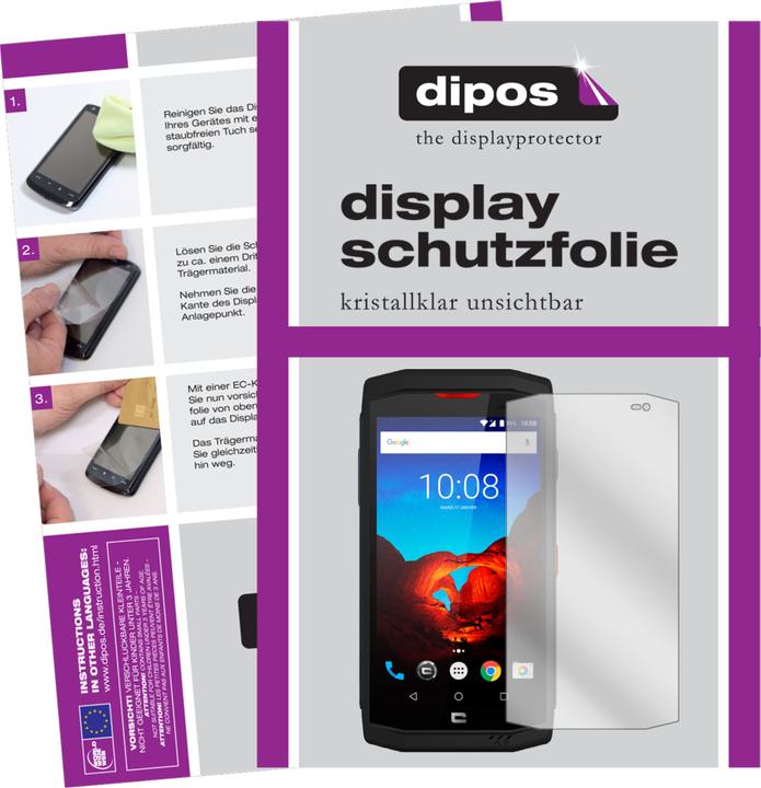 Produktbild Dipos Displayschutzfolie Crystalclear (2 Stück, Crosscall Trekker X3)