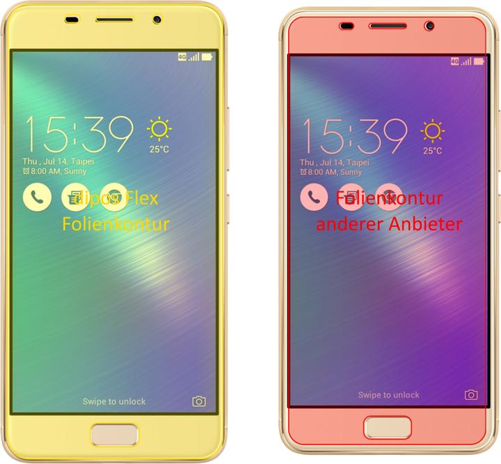 Image du produit Dipos Film de Protection d’écran Full-Cover 3D (3 pièce(s), Asus Zenfone 3S Max)