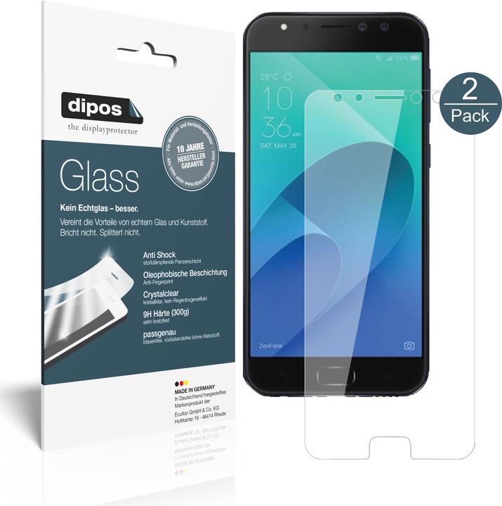Image du produit Dipos Film de Protection d’écran Anti-Shock (2 pièce(s), Asus Zenfone 4 Selfie Pro)