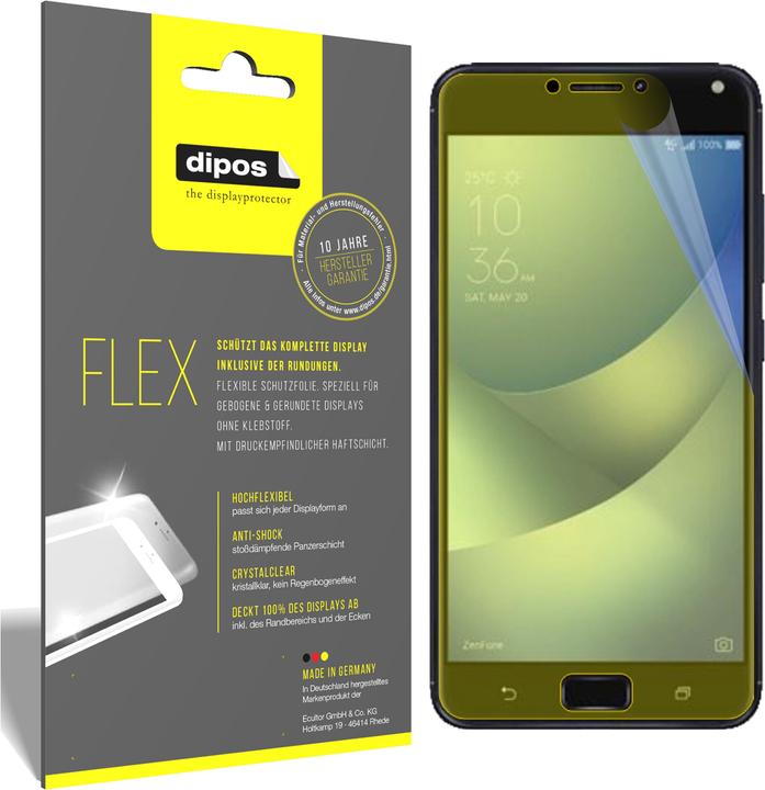 Image du produit Dipos Film de Protection d’écran Full-Cover 3D (3 pièce(s), Asus Zenfone 4)