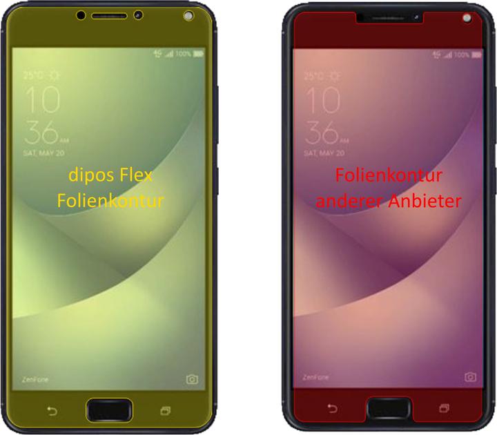 Image du produit Dipos Film de Protection d’écran Full-Cover 3D (3 pièce(s), Asus Zenfone 4)