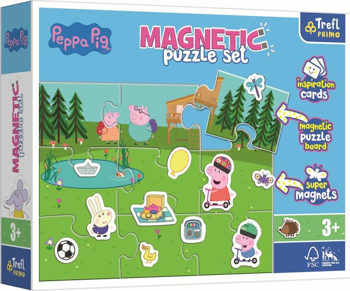 Image du produit Trefl Puzzle magnétique Peppa Fun (9 pièces)