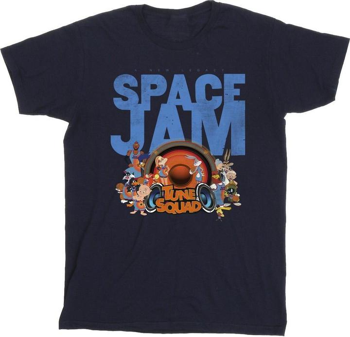 Actual product image Space Jam Girls Tune Squad Cotton T-Shirt (128)