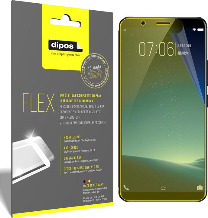 Image du produit Dipos Film de Protection d’écran Full-Cover 3D (3 pièce(s), Vivo X20 Plus)