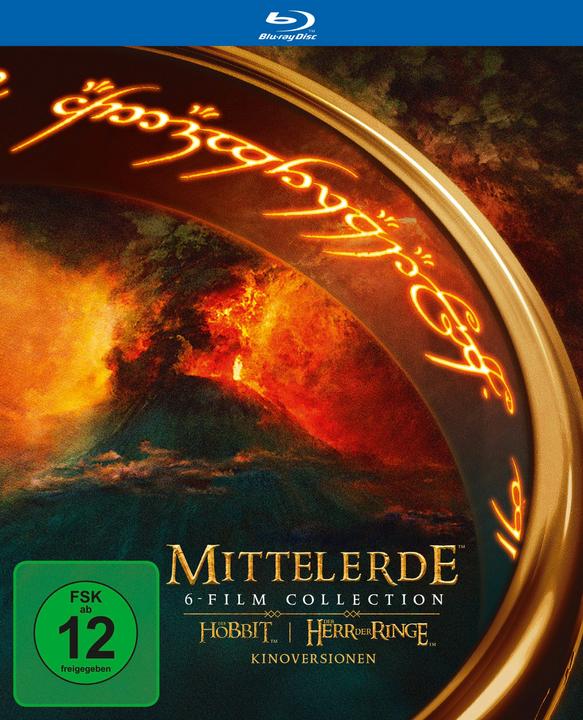 Actual product image Magni Middle-earth 6-Film-Collection cinema versions (Blu-ray, 2023, German, English)
