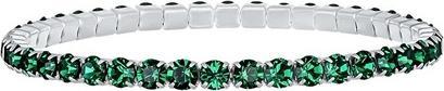 Image du produit Crystalp Elastic Tennis Bracelet With Green Crystals Aura 22270.Eme.E