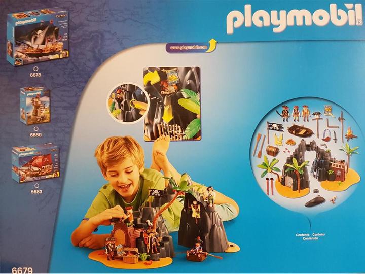 Produktbild Playmobil Piraten-Schatzinsel (6679, Playmobil Pirates)