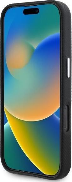 Image du produit BMW BMHCP16L23PUFWKEV iPhone 16 Pro 6.3" czarny/black hardcase M Edition Kevlar wrapped metal (Apple iPhone 16 Pro)