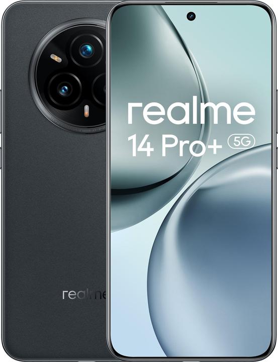 Actual product image realme 14 Pro+ (256 GB, Suede Grey, 6.83", Dual SIM, 50 Mpx, 5G)