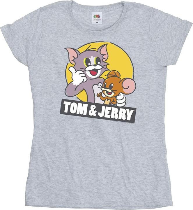 Produktbild Tom & Jerry Sketch Logo TShirt (S)
