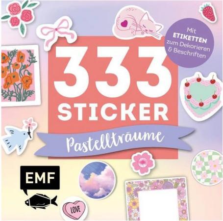 Immagine prodotto 333 adesivi - Sogni d'oro: etichette e adesivi con superficie scrivibile