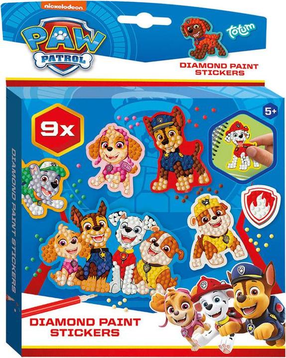 Actual product image Totum PAW Partol diamond painting sticker craft kit