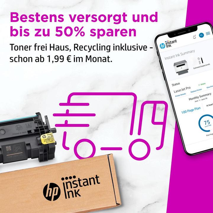 Image du produit HP LaserJet M140we (Laser, Noir et blanc)