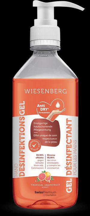 Produktbild Wiesenberg Hand Desinfektionsgel Tropical Grapefruit Gel (500 ml)