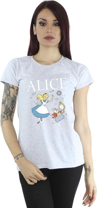 Immagine prodotto Disney Alice In Wonderland Follow The Rabbit Maglietta Donna (L)