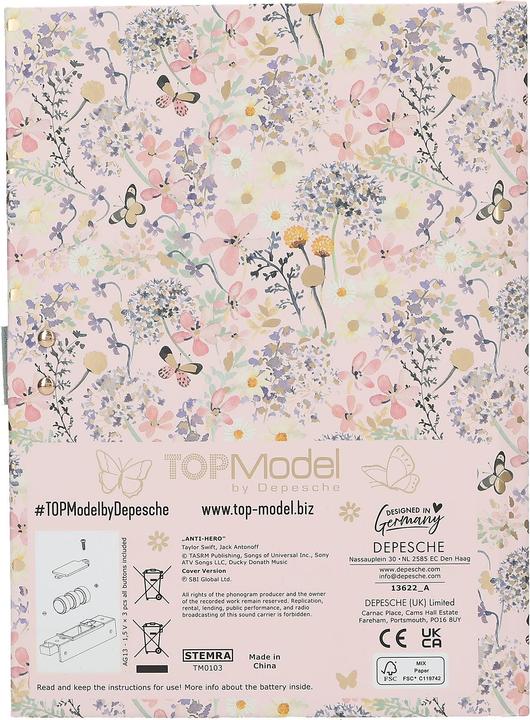 Image du produit Magni DEPESCHE TOPModel Geheimcode Tagebuch SUMMER FEELING mit Sound
