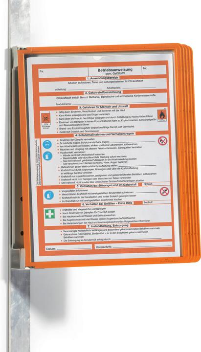 Produktbild Durable Wandhalter-Komplett-Set, magnetisch