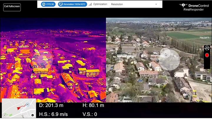 Produktbild Drone Control DroneControl FirstResponder V2 1 Jahres Lizenz, Sprache (1 Geräte, 12 Monate)
