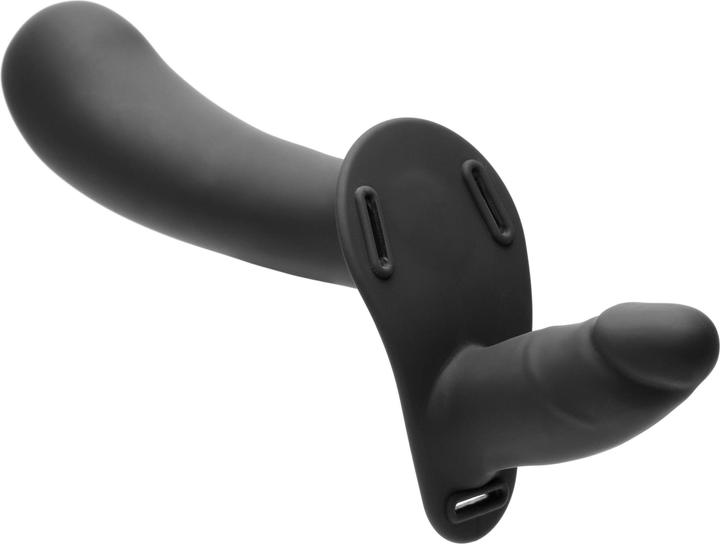 Image du produit XR Brands 28X Double Diva 2" Double Dildo w/ Harness & R/C