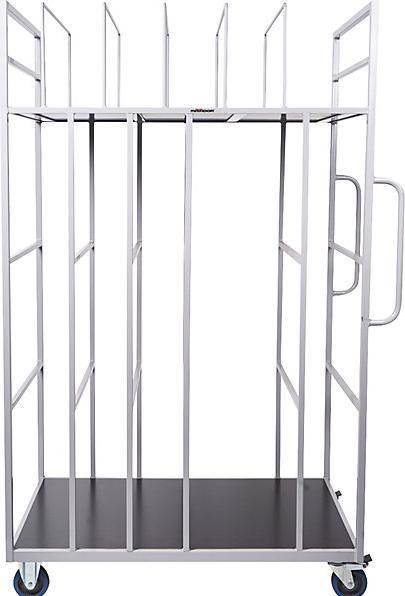 Actual product image Matador Cardboard box trolley, mobile, for folded cardboard boxes, 4 swivel castors, 2 (150 kg)