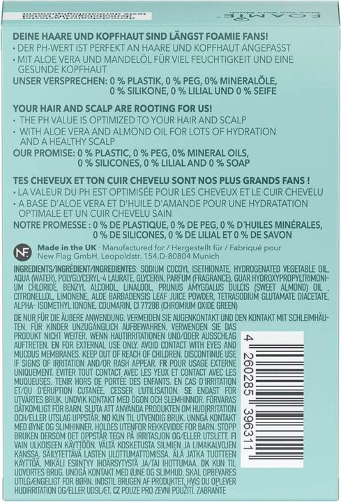 Produktbild Foamie Festes Shampoo Aloe You Vera Much (80 ml, Festes Shampoo)