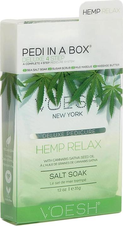 Produktbild Voesh Pedi Hemp Relax (Fusscrème & Fussgel, Fussbad, Fussmaske, 1 ml)