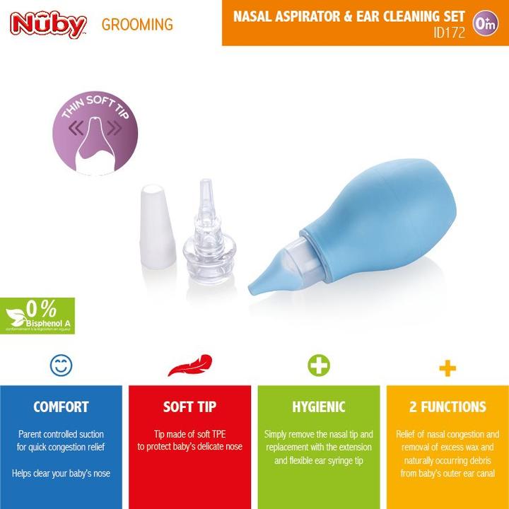 Image du produit Nuby Nettoyant pour le nez et les oreilles