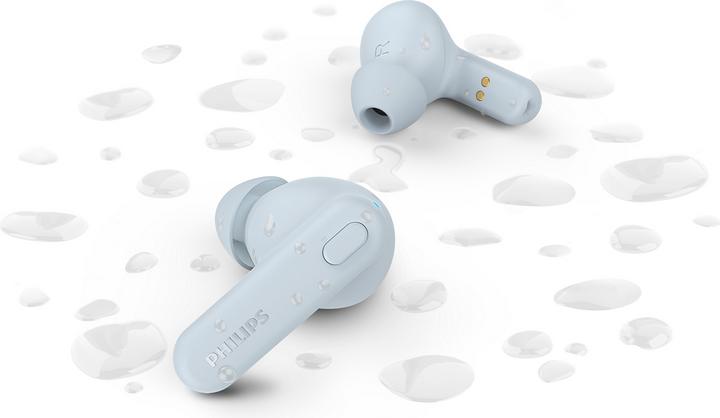 Actual product image Philips TAT1108BL headphones/headset Wireless In-ear Calls/Music Bluetooth Blue (10 h, Wireless)