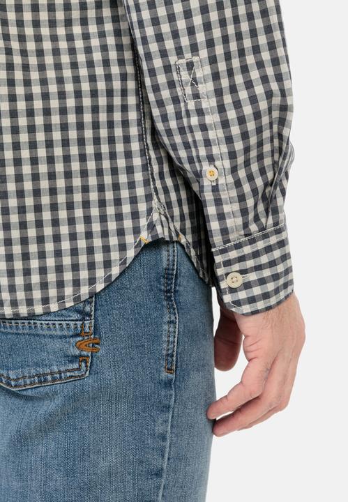 Immagine prodotto Camel Active Camicia a maniche lunghe con motivo a scacchi (S)