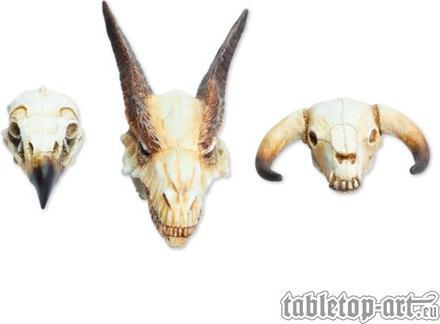 Produktbild Tabletop-Art Zubehör Monster Skull Set 3 Teile (Kunststoff)
