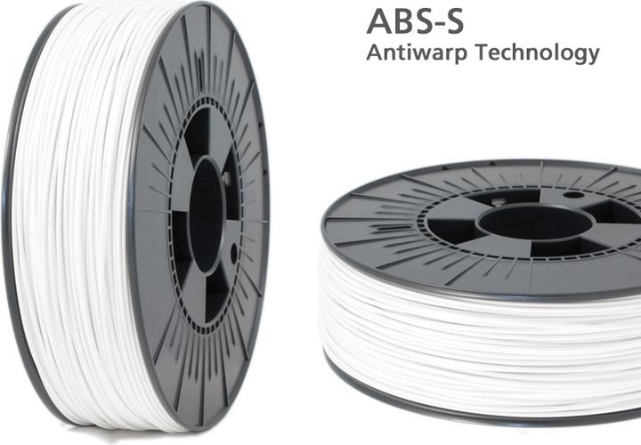 Actual product image 3d-printerstore.ch ABS-S Filament AntiWarp natural 1.0kg 1.75mm (ABS, 1.75 mm, 1000 g, Transparent)