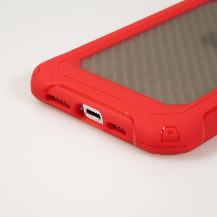 Produktbild PhoneLook Hülle Military Elite kompakt Cover mit semi-transparentem Carbon Rücken (Apple iPhone 14 Pro Max)