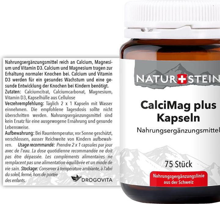 Produktbild Naturstein Calci/Mag plus (75 Stück, Kapseln, 179 g)