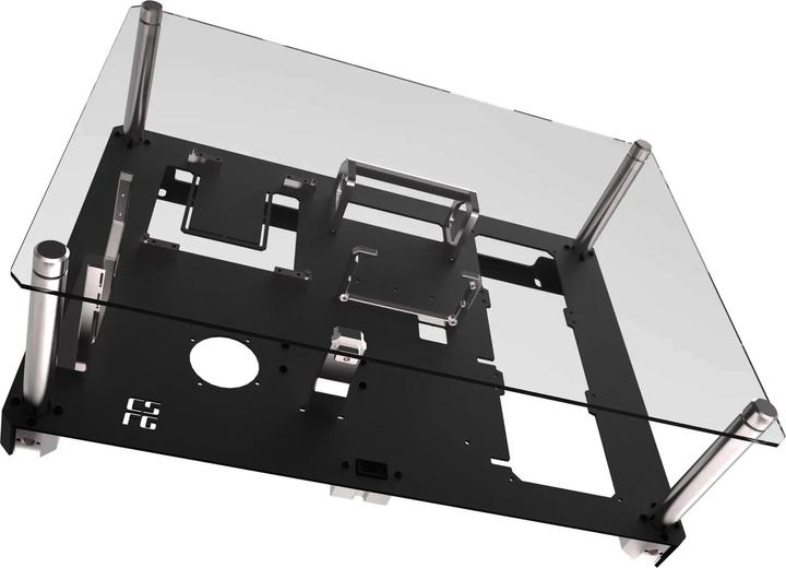 Image du produit Creative Solutions For Gamers CSFG Frostbite Boîtier mural - noir, Micro-ITX (Micro-ITX)