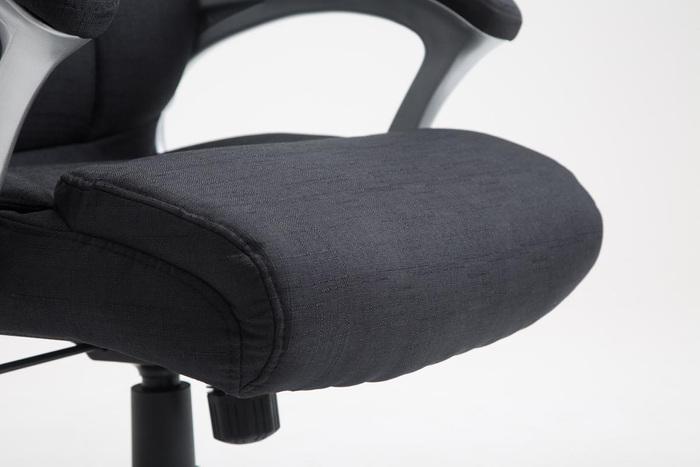 Image du produit CLP Chaise de bureau Texas V2 tissu, noir
