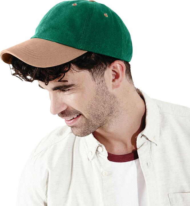 Actual product image Beechfield Baseball cap with low profile made of cotton (One size)
