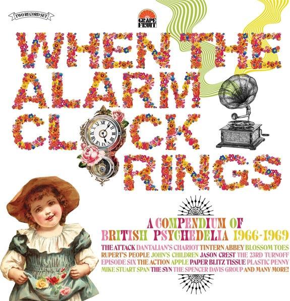 Actual product image Cherry Red Records When the Alarm Clock Rings Double Vinyl (Various Artists, 2023)