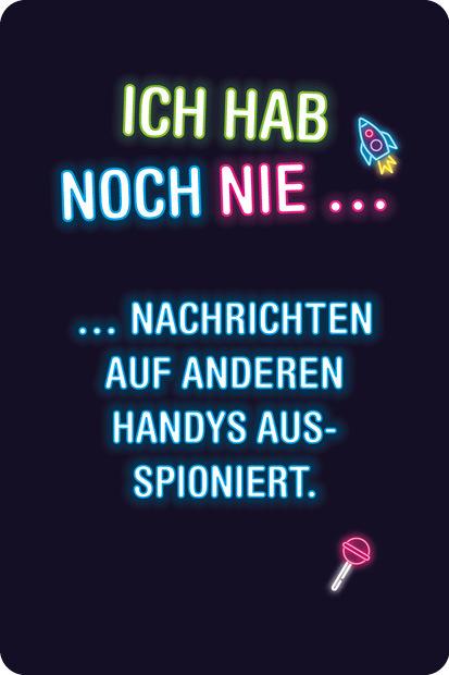 Actual product image Card game: I have never... - for kids and teens (German)