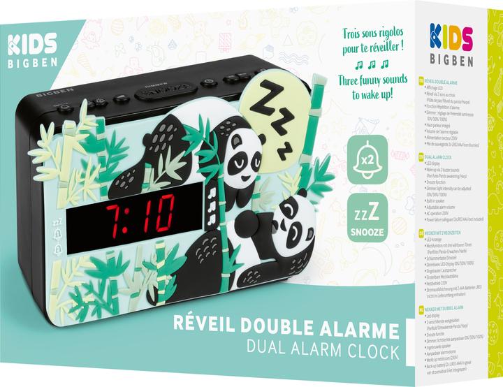 Actual product image Bigben Kids Alarm Clock R15 Panda