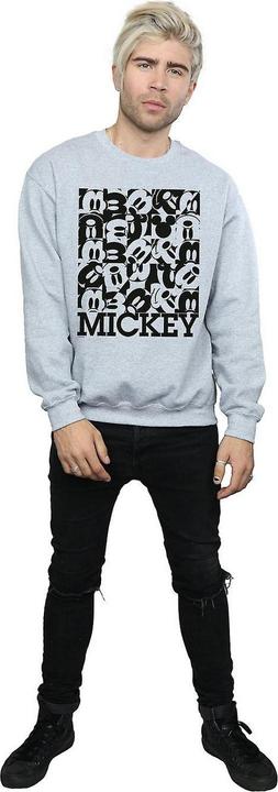 Immagine prodotto Disney Felpa uomo Mickey Mouse Grid (XXL)
