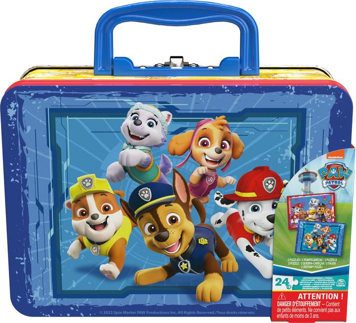 Produktbild Spin Master Paw Patrol - Puzzle In Case (2X24 Stu (24 Teile)