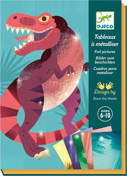 Actual product image Djeco Jurassic slide images