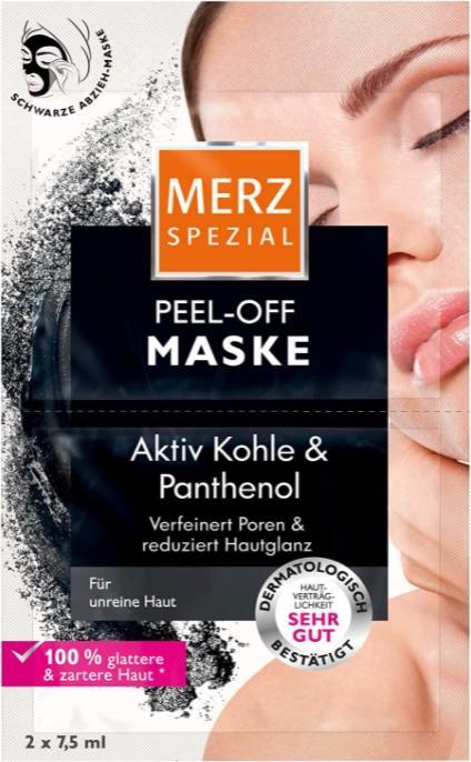 Actual product image Merz Spezial Merz Special, peel-off, face mask, 2x 7.5 ml (7.50 ml)