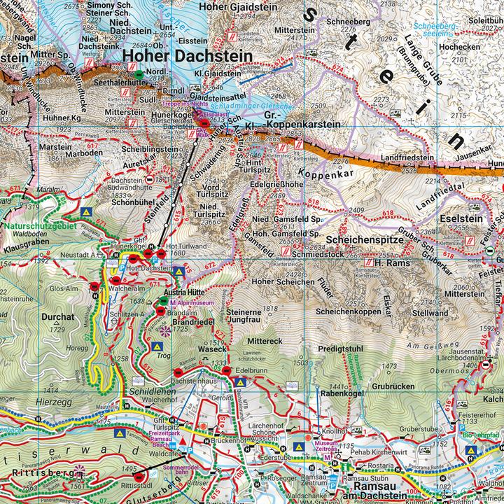 Produktbild Freytag & Berndt Wander-, Rad- und Freizeitkarte Dachstein, Ausseerland, Filzmoos, Ramsau