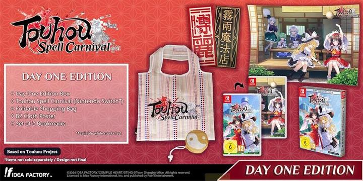 Actual product image Idea Factory Touhou Soell Carnival SWITCH (Switch, Switch Lite, Switch OLED, EN)