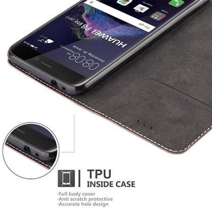 Produktbild Cadorabo Book X-Wallet Cover (Huawei P8 Lite (2017))