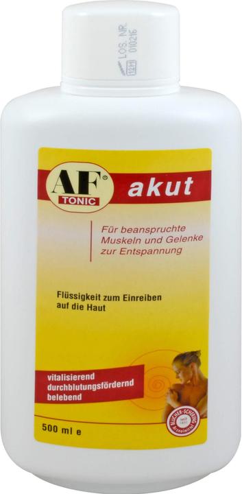 Produktbild Blücher-Schering AF TONIC akut Lösung für beanspruchte Muskeln und Gelenke zur Entspannung, 500 ml Lösung (1 x, 500 ml)