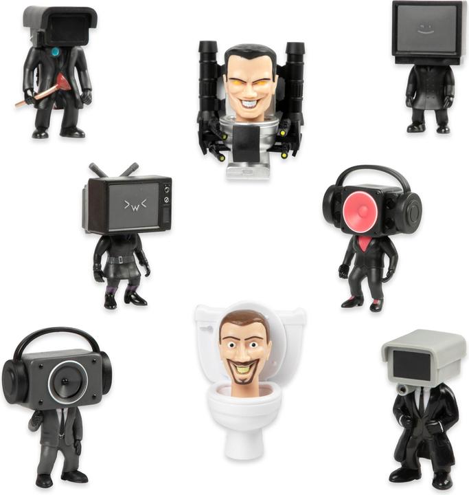 Actual product image Skibidi Toilet SKIBIDI Large mystery figures in PDQ