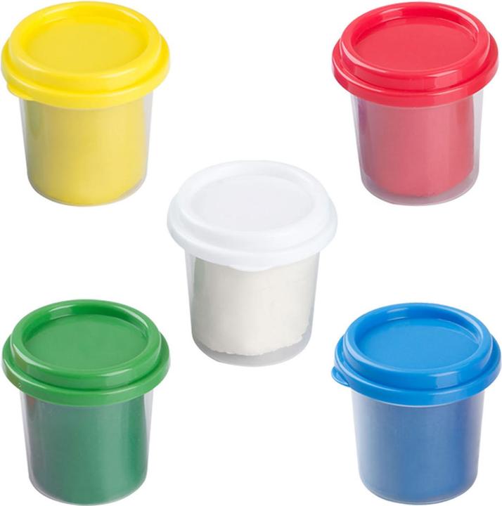 Actual product image PlayGo 5 X 5OZ pack - basic colour, 8605